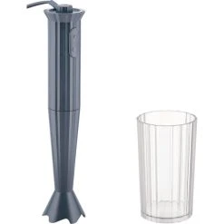 Alessi MDL10 Plissé Stavmixer, Grå