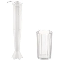 Alessi MDL10 Plissé Stavmixer, Vit