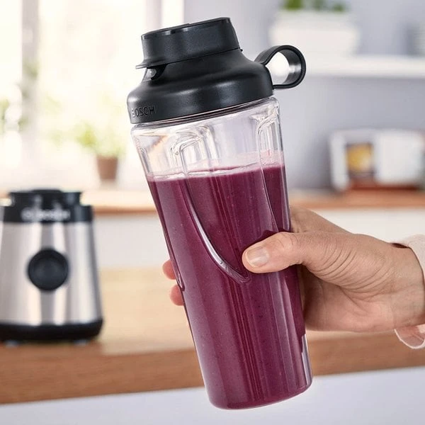 Bosch MMB2111M Miniblender, 450 W, Rostfritt Stål - Bild 3