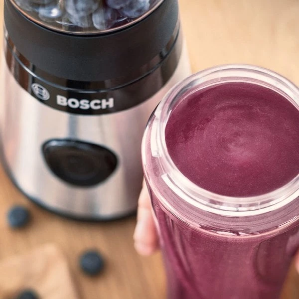 Bosch MMB2111M Miniblender, 450 W, Rostfritt Stål - Bild 4