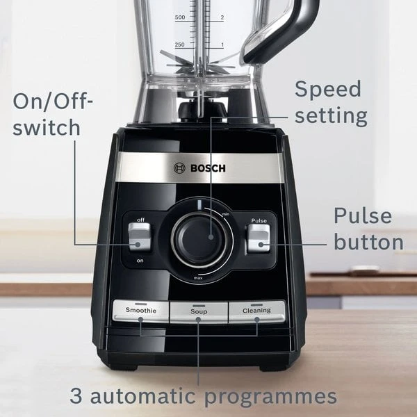 Bosch MMBH4P3B Höghastighetsblender, 1600 W, Svart - Bild 12