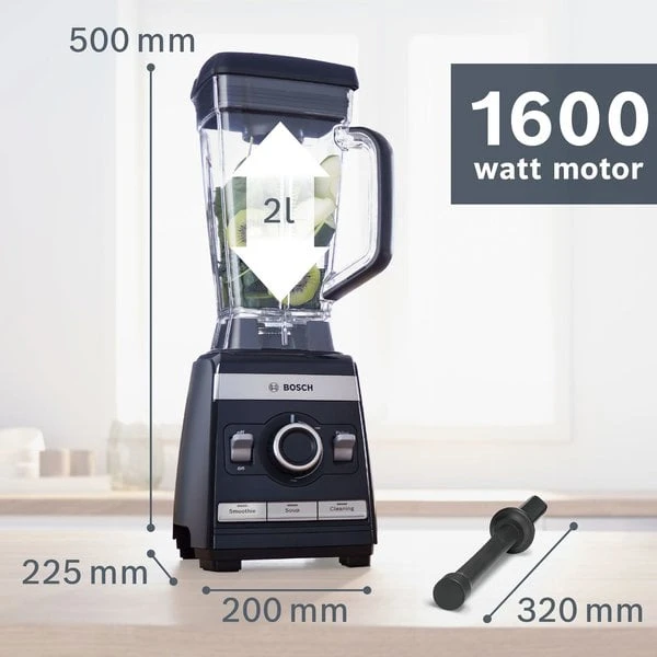 Bosch MMBH4P3B Höghastighetsblender, 1600 W, Svart - Bild 7