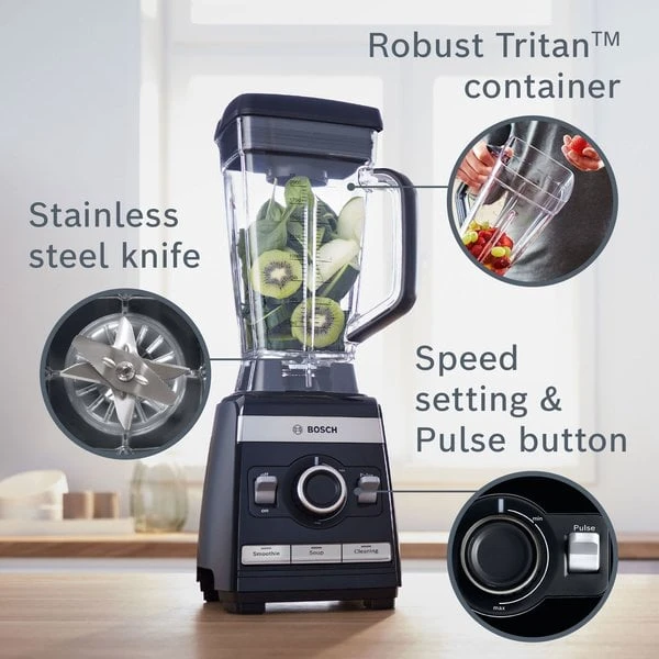 Bosch MMBH4P3B Höghastighetsblender, 1600 W, Svart - Bild 8