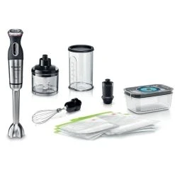 Bosch MS8CM61V5 Stavmixer + Vakuumförvaring, Rostfritt Stål