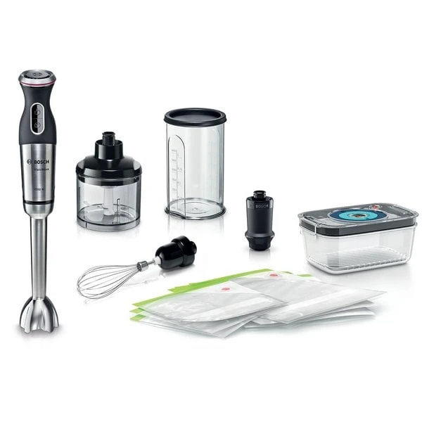 Bosch MS8CM61V5 Stavmixer + Vakuumförvaring, Rostfritt Stål