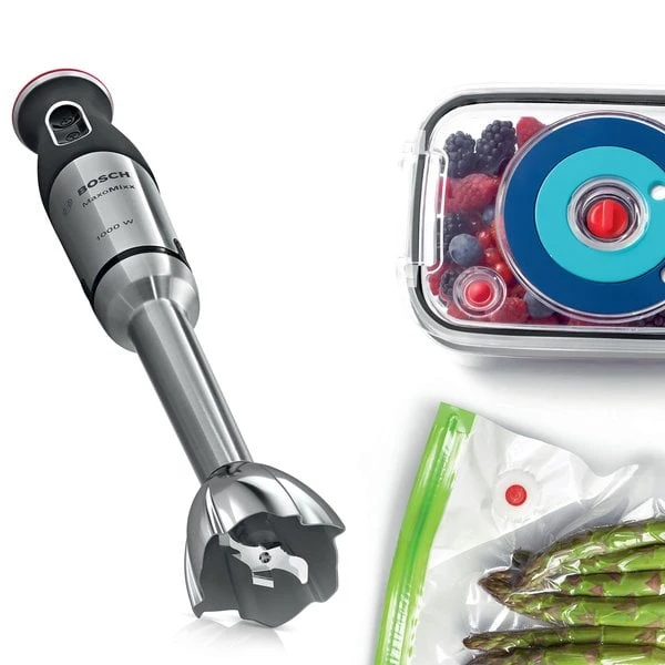 Bosch MS8CM61V5 Stavmixer + Vakuumförvaring, Rostfritt Stål - Bild 2