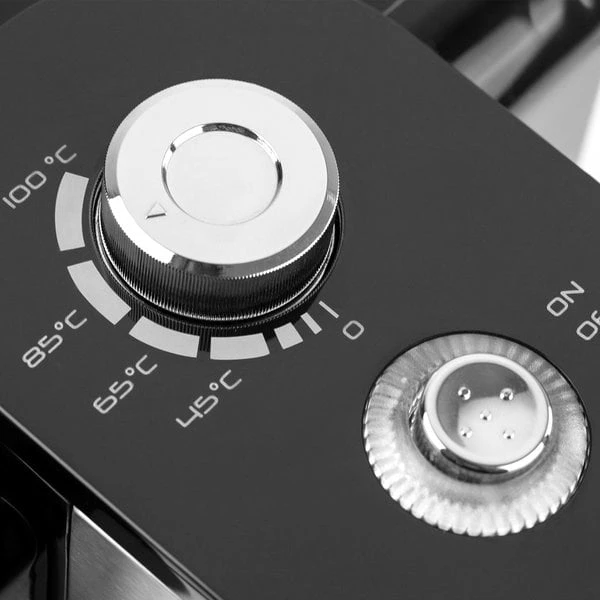 Caso Varmvattendispenser HW400, Stål/Svart - Bild 5