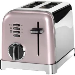 Cuisinart Brödrost 2 Skivor, Rosa
