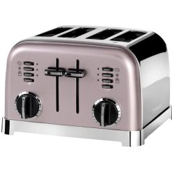 Cuisinart Brödrost 4 Skivor, Rosa