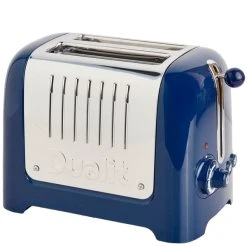 Dualit Lite Brödrost, 2 Skivor, Blue Depths