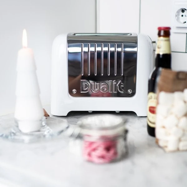 Dualit Lite Brödrost 2-skivor High Gloss Vit - Bild 2