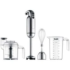 Dualit New Edition Stavmixer Med Tillbehörspaket High Gloss Krom