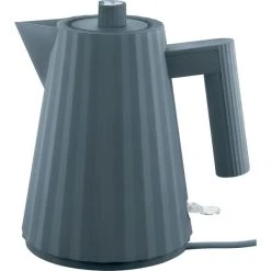 Alessi MDL06 Plissé Vattenkokare 1 Liter, Grå