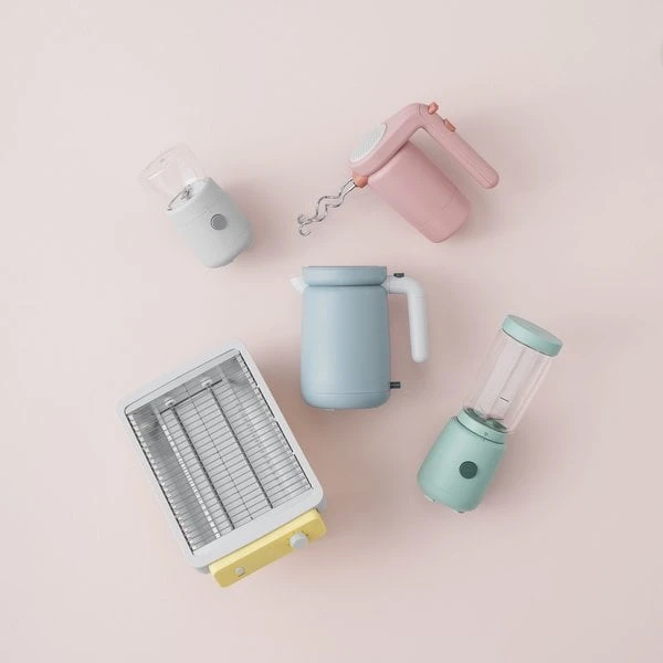 RIG TIG RIG-TIG FOODIE Vattenkokare 1 L, Ljusblå - Bild 4