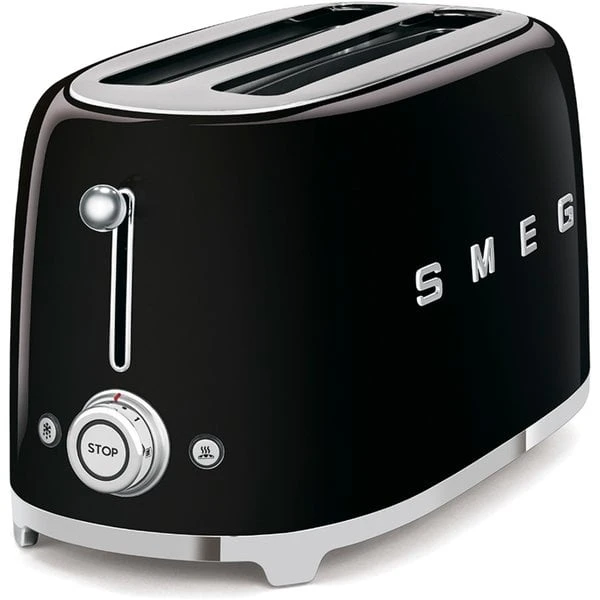 Smeg TSF02BLEU Brödrost 4 Skivor Svart - Bild 2