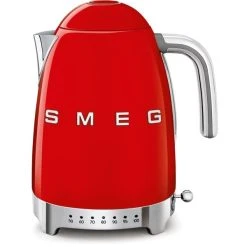 Smeg Vattenkokare 1,7 L Med Variable Temperatur Röd